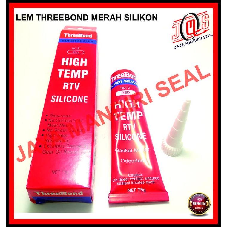 TERBARU LEM THREEBOND TRIBON TRIBONE SILICONE RED MERAH 75 GRAM 