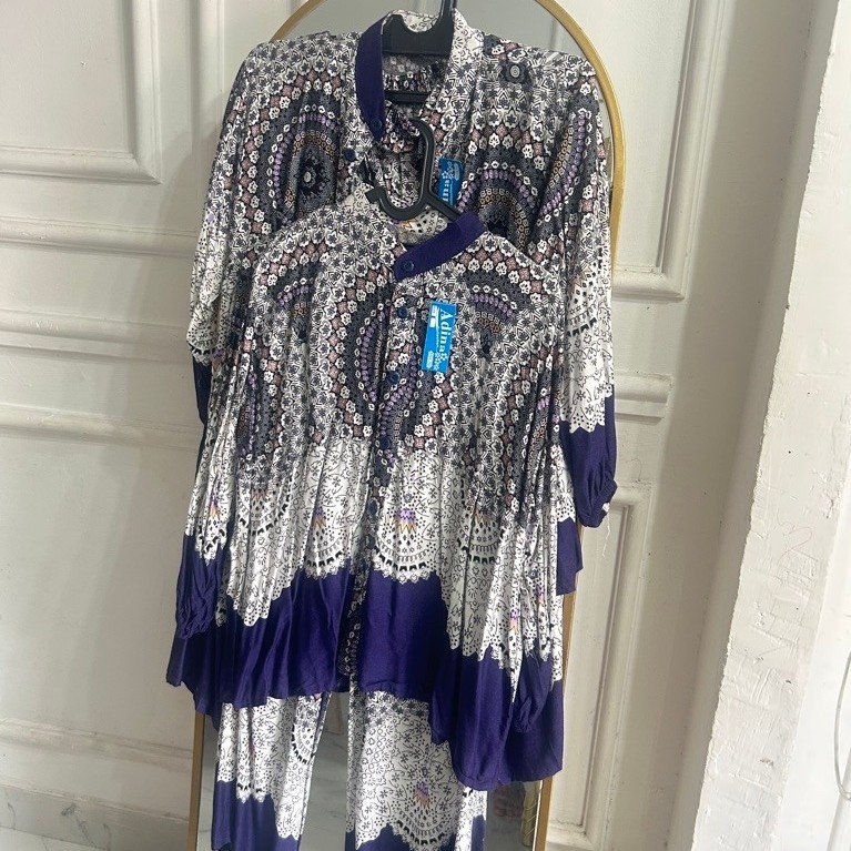 setelan rayon twill