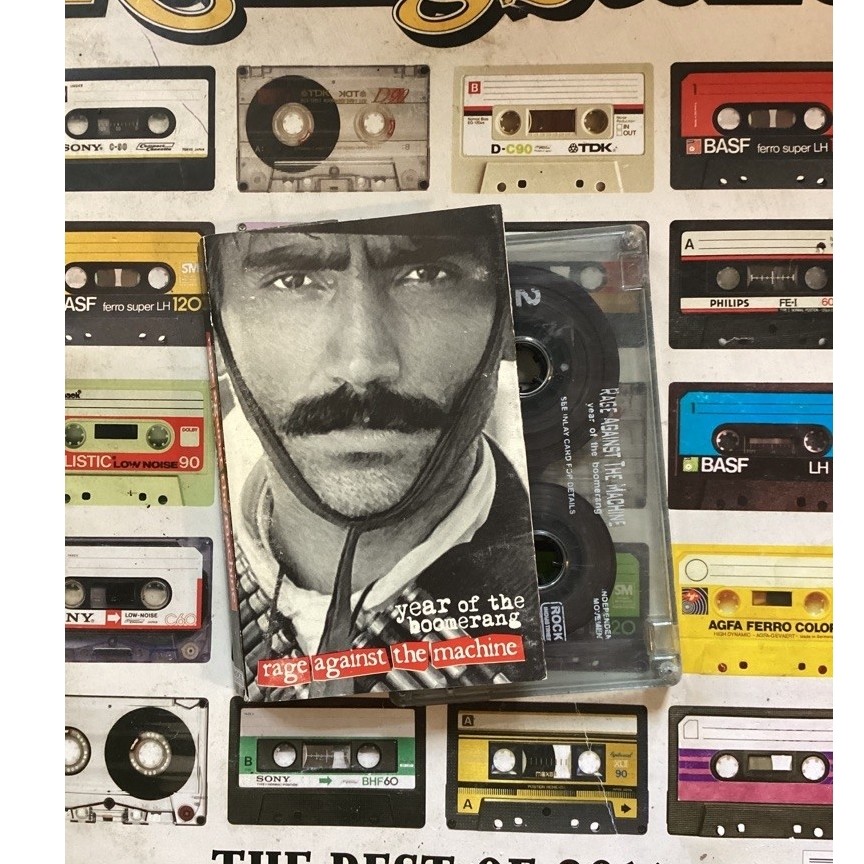 kaset pita RATM year of the boomerang
