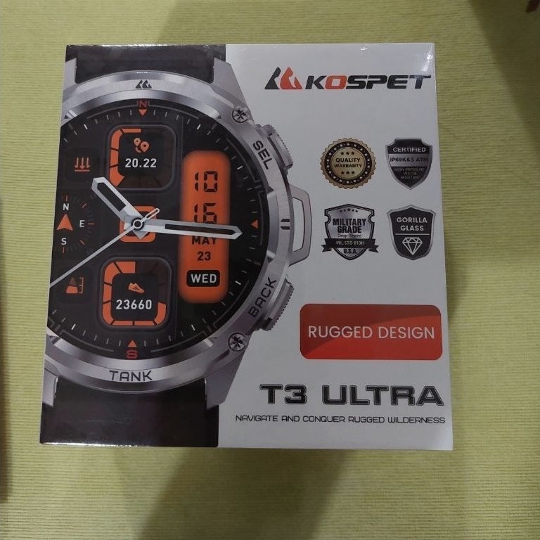 SMARTWATCH KOSPET T3 ULTRA