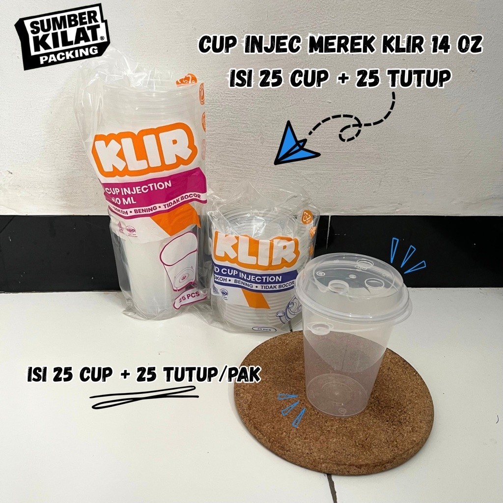 GELAS CUP INJECTION + TUTUP | THINWALL CUP INJECTION | CUP INJECTION + TUTUP | INJECTION LENGKAP | G