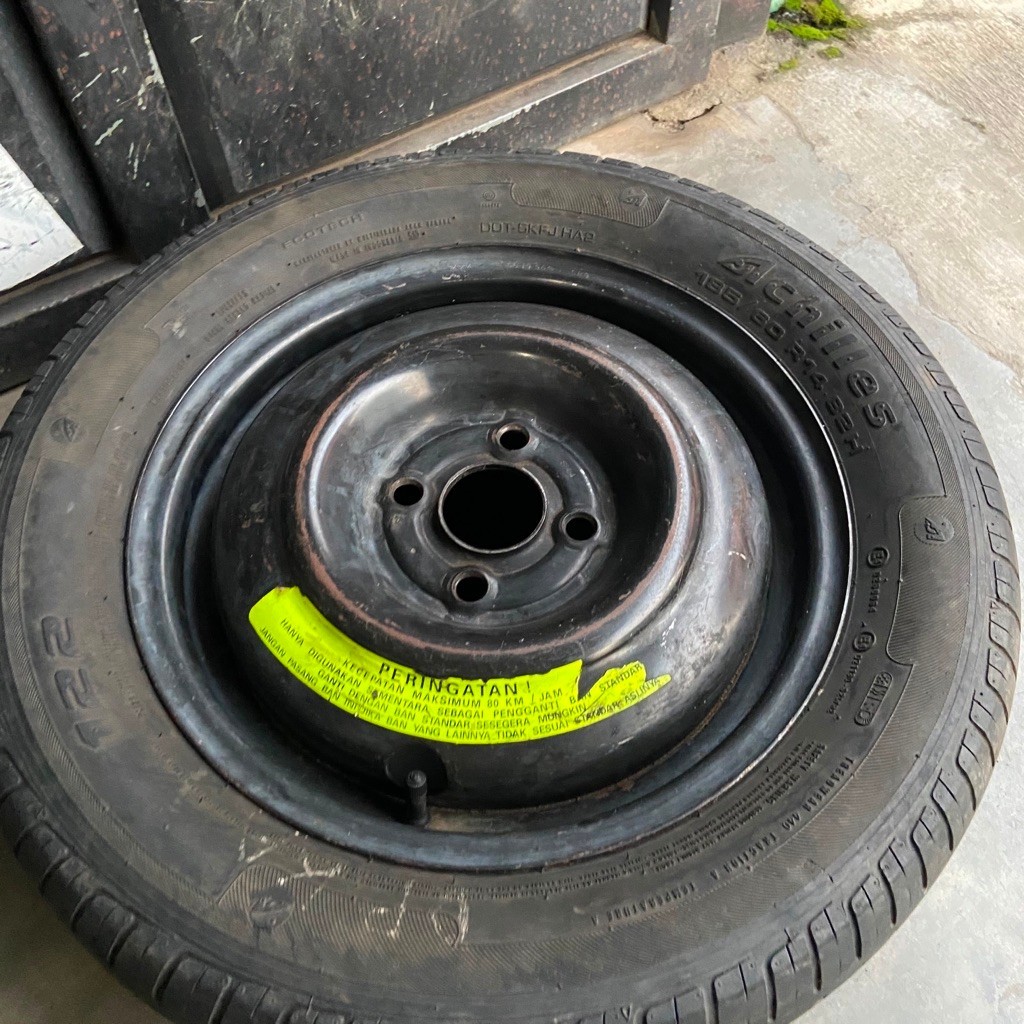 VELG DAN BAN CADANGAN R14 PCD 100