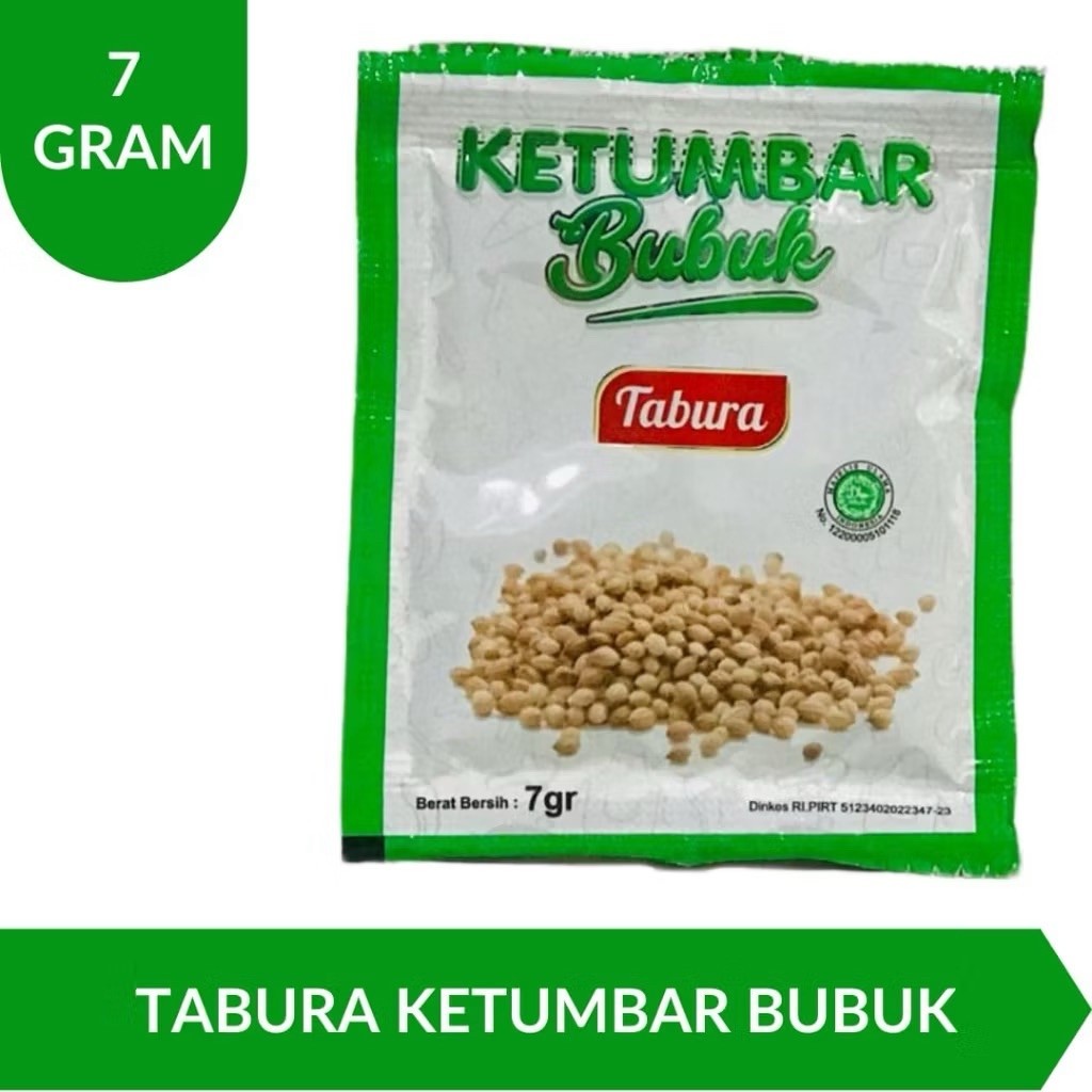 Ketumbar bubuk merek Tabura 7gram