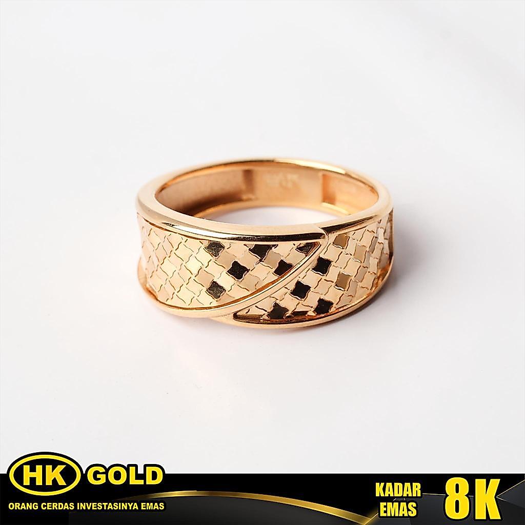 Cincin Emas 8K Wanita Type 1957 HK GOLD