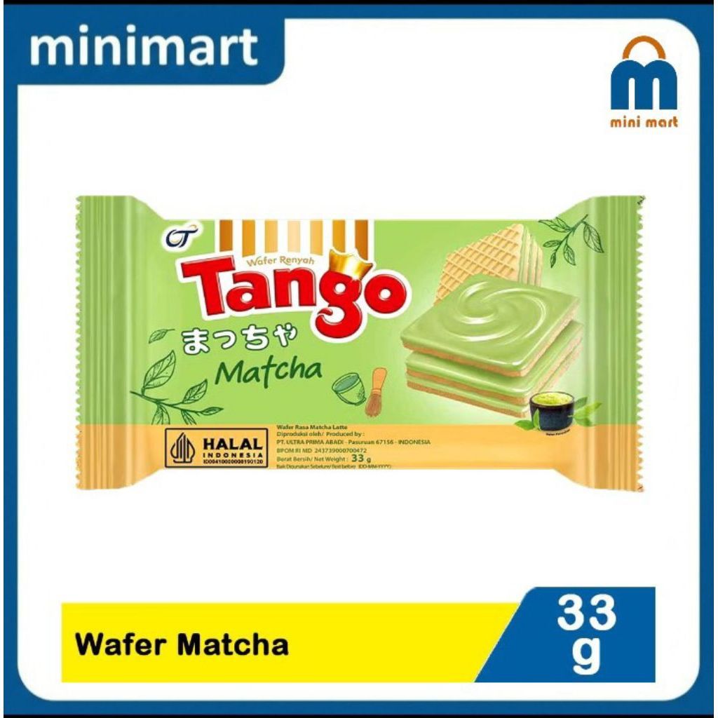 Tango Wafer Matcha 33g
