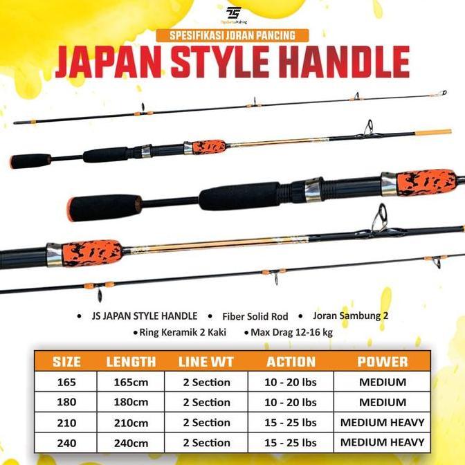 Paket Set Joran Pancing Galatama Japan Style dan Full Busa EVA 16kg/18kg dan Reel Spinning 1000 2000