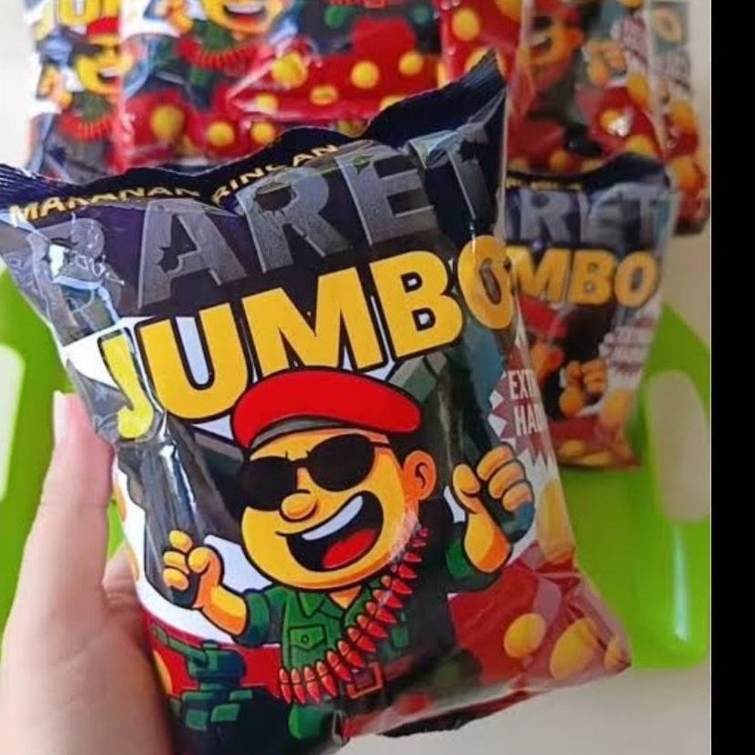 Ciki Baret Jumbo 1Pack 10Pcs Berhadiah Ciki Baret Jumbo