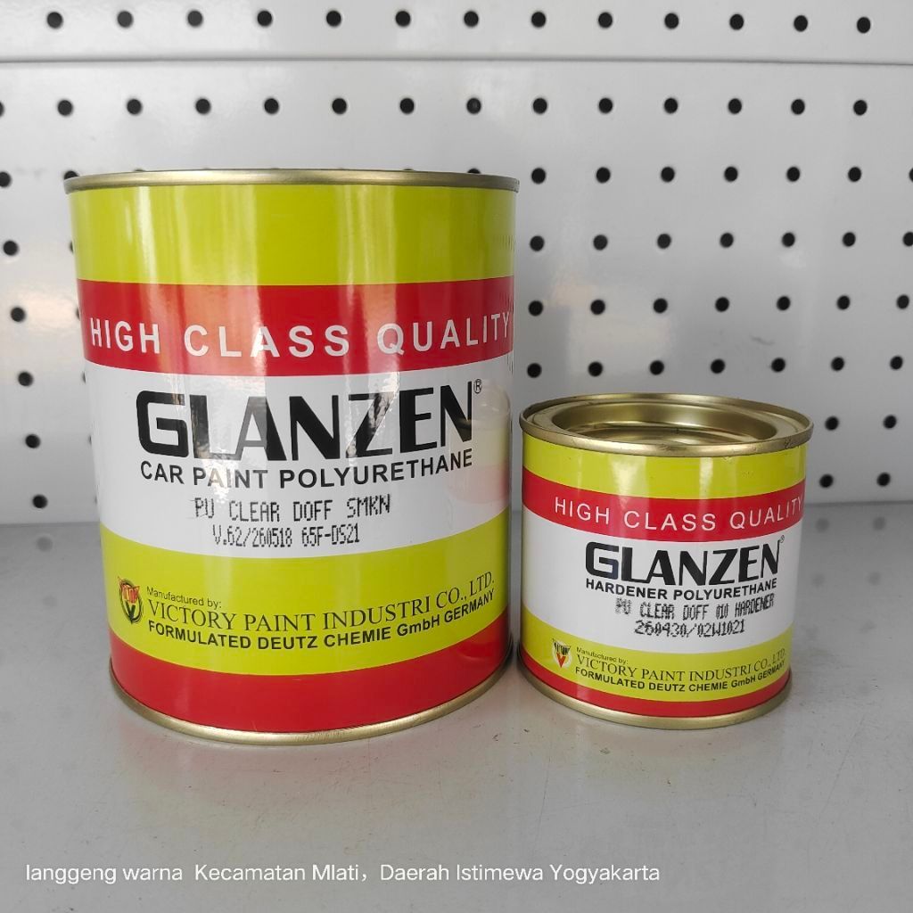 Pernis Glanzen PU Clear Doff / Matt SMKN pengganti Blinken