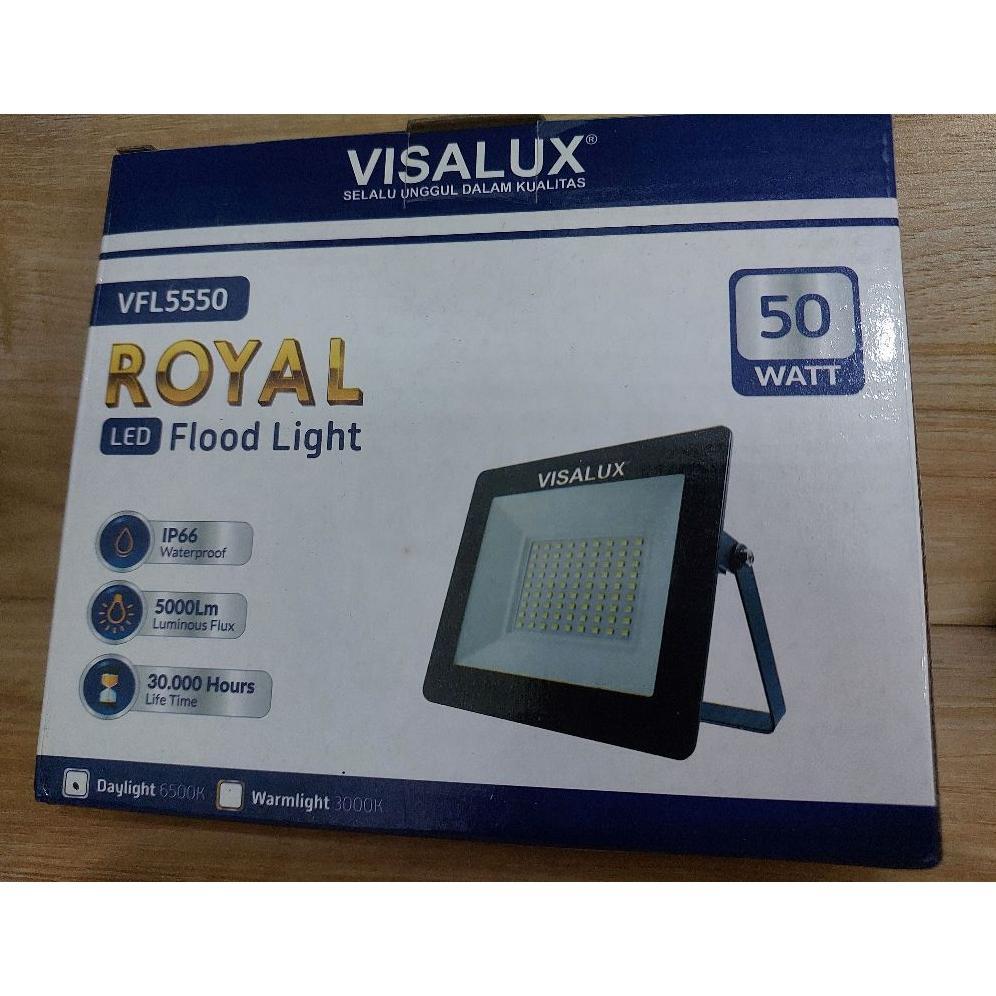 VISALUX ROYAL Lampu Tembak / Lampu Sorot / Kap Lampu LED Sorot 50 Watt