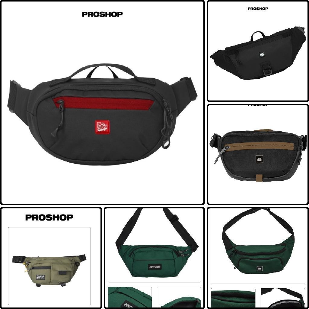 TAS WAISTBAG PROSHOP | TAS SELEMPANG | PROSHOP IRIGINAL