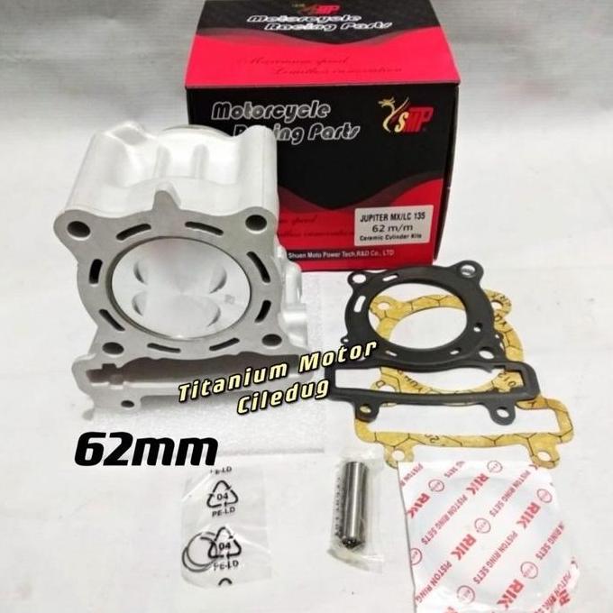 BLOK SEHER BORE UP CERAMIC 62MM JUPITER MX / VIXION / R15 V2 / MX KING 150 YSMP RACING
