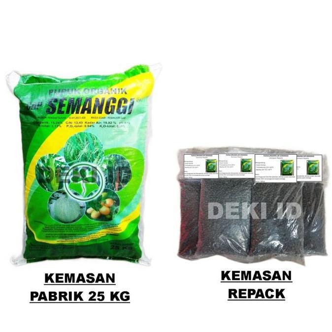 Pupuk Organik Cap Semanggi 500 gr Repack Plus Tricoderma Bacillus SP Asam Humat Tanah Tanaman