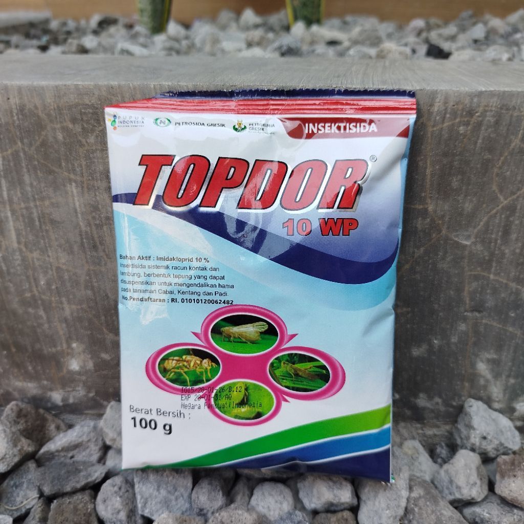 TOPDOR 10 WP 100 Gram Insektisida Sistemik Imidakloprid 10%