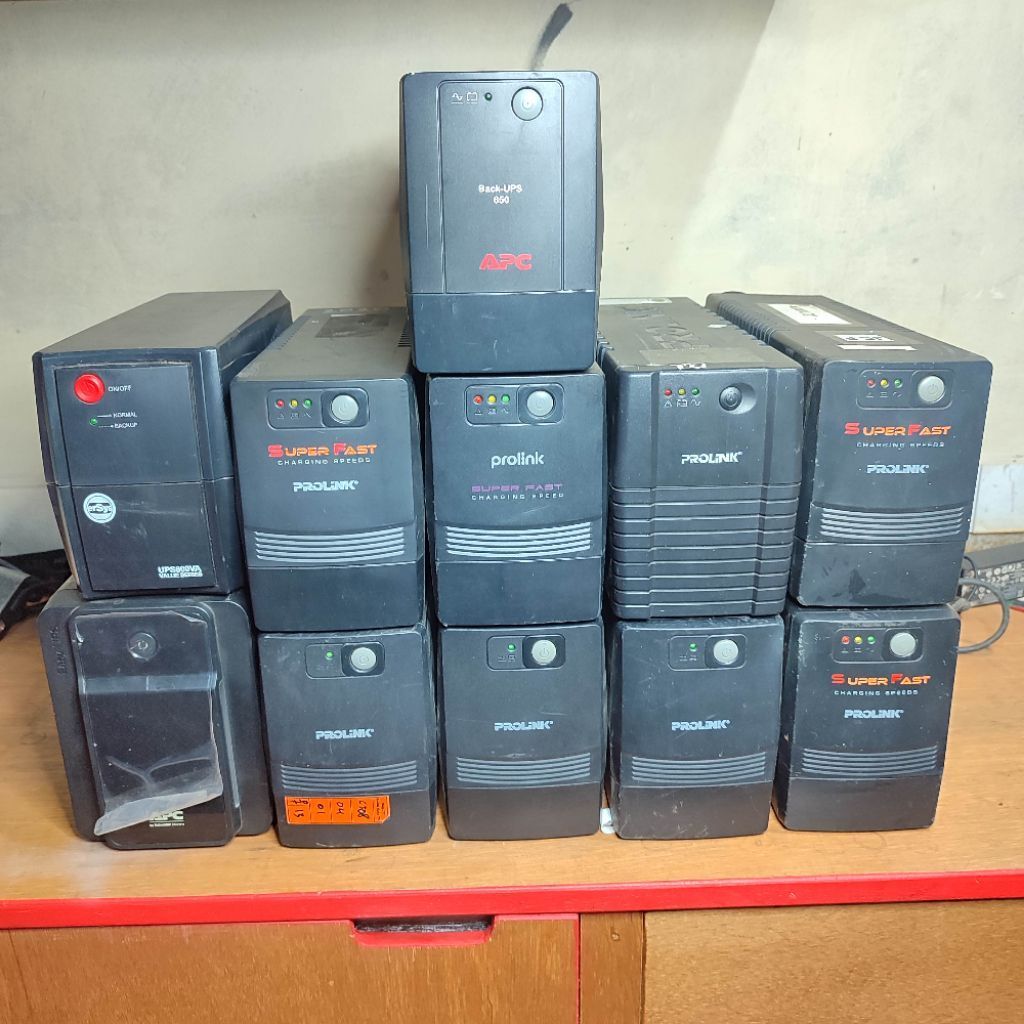 Ups bekas Tanpa Batre Prolink Apc Ersys 600va 650va 1000va 1200va 1400va