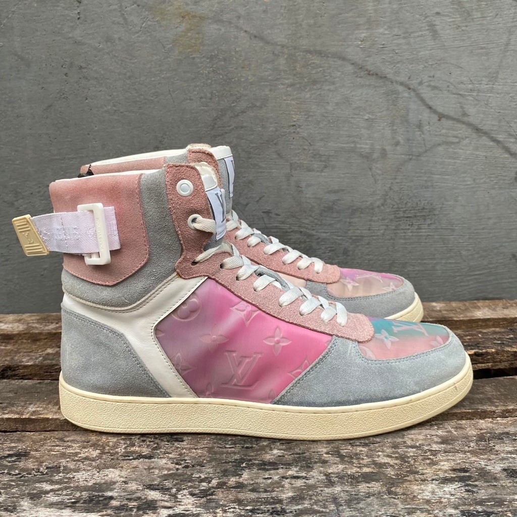 Louis vuitton iridescent rivoli shoes