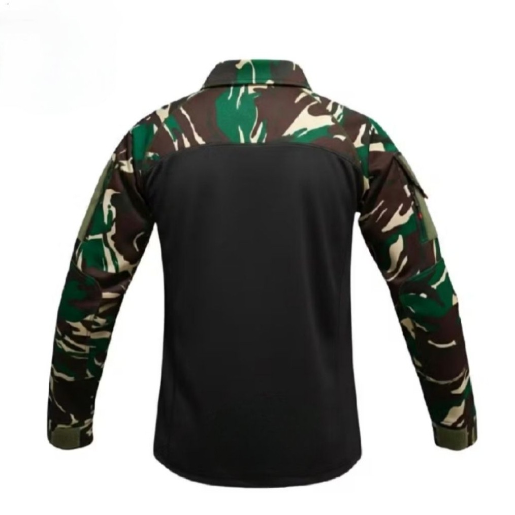 KAOS BDU TACTICAL MALVINAS TNI AD BDU SCUBA HITAM MALVINAS KOMBINASI