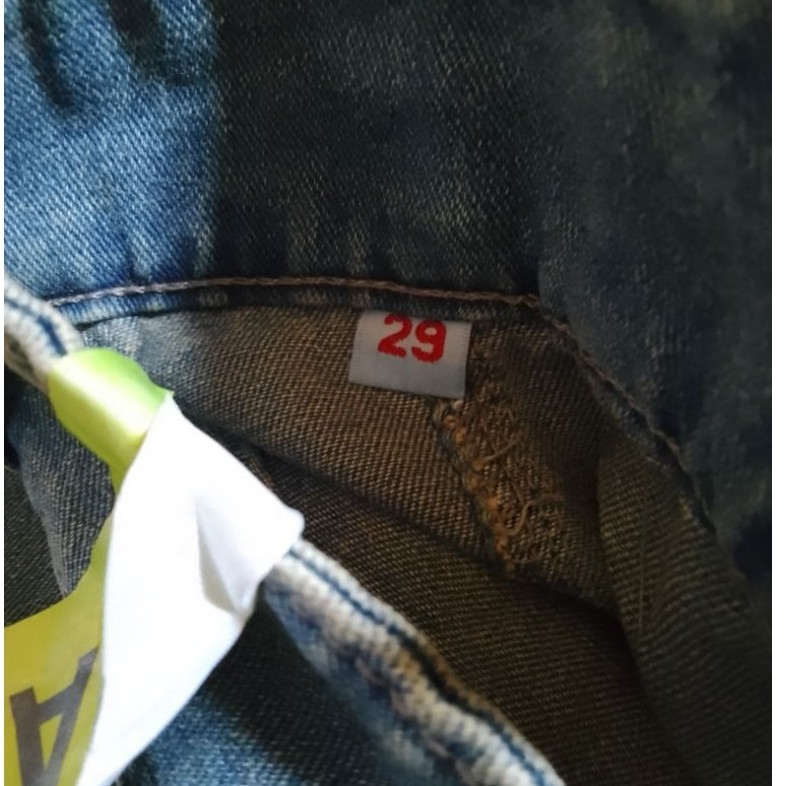 PL celana jeans cargo jiniso ori