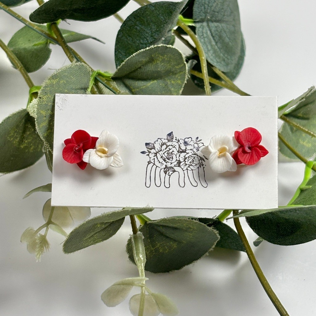 anting kemerdekaan anting bunga merah putih anting korea
