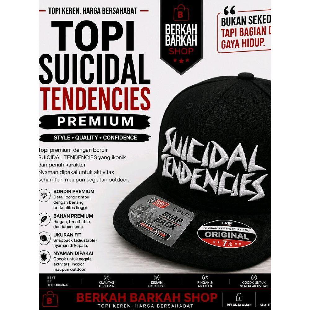 TOPI SNAPBACK SUICIDAL TENDENCIES BORDIR EDITION
