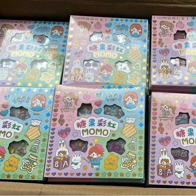 KASDIUM 100 PCS STIKER MOMO - STIKER MOMO - STIKER ANTI AIR / STIKER MOMO / STIKER