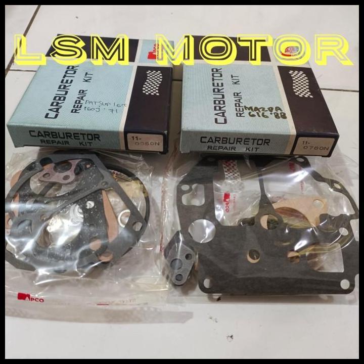 DISKON CARBURATOR KIT NAPCO ASLI JAPAN DATSUN 160J MAZDA 616 81-83 - MAZDA 616 