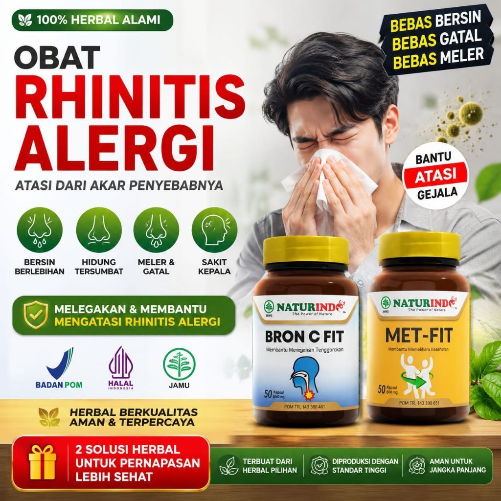 Obat Rhinitis Alergi Herbal Biduran Alergi Dingin Kulit Gatal Gatal