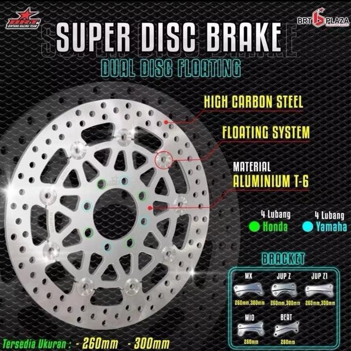 VIRALL SUPER DISC BRAKE / PIRINGAN BRT YAMAHA / HONDA //