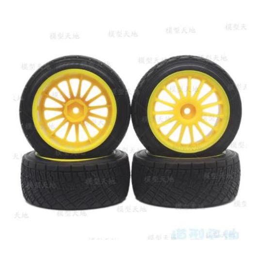 Rc Car Ban Rally 1/10 Dia 80mm Hex 12mm 4pcs