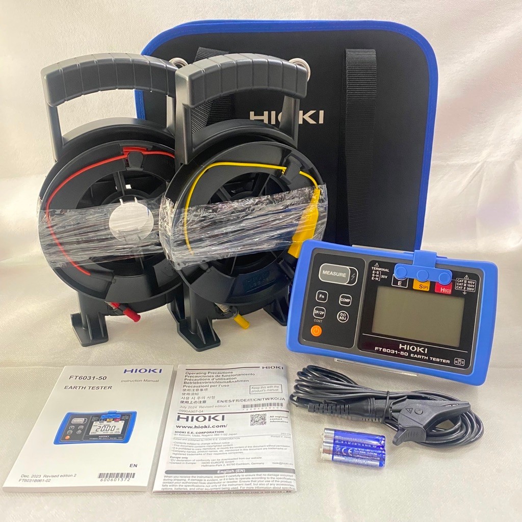 Hioki Earth Tester Hioki FT6031-50 Digital Earth Tester Grounding Megger Tanah