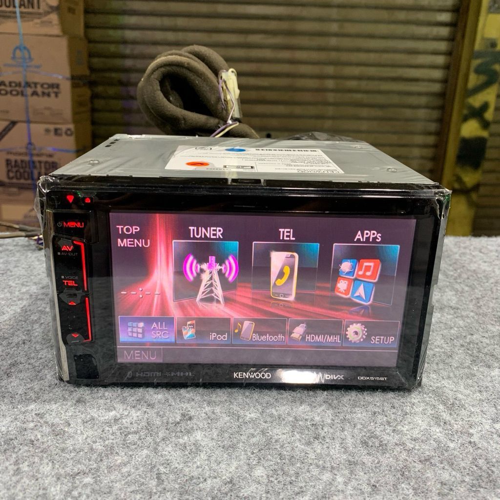Head unit doubel din Kenwood DDX515BT bluetooth eks Honda
