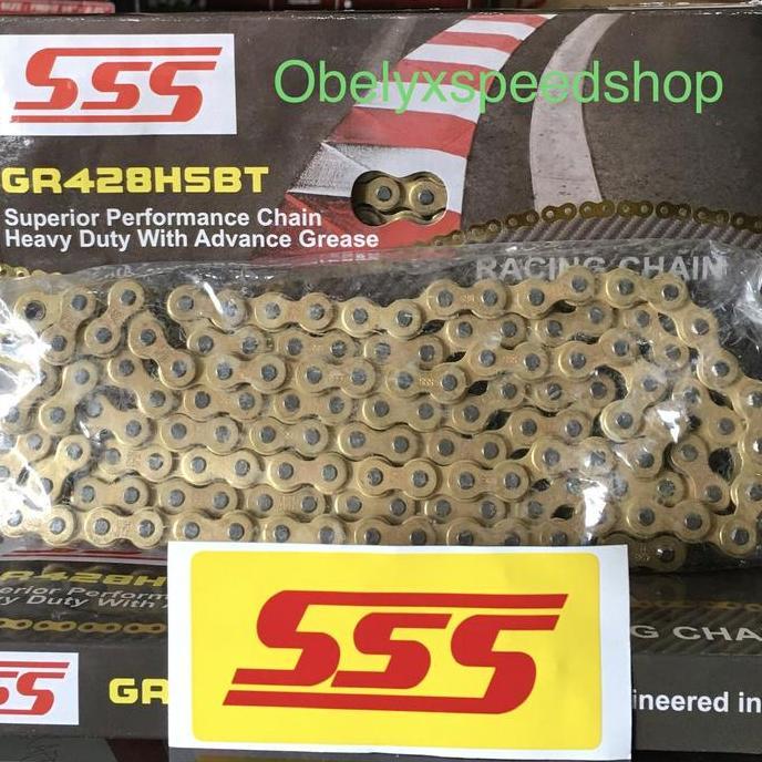 Gearset SSS 428 Rantai HSBT KLX
