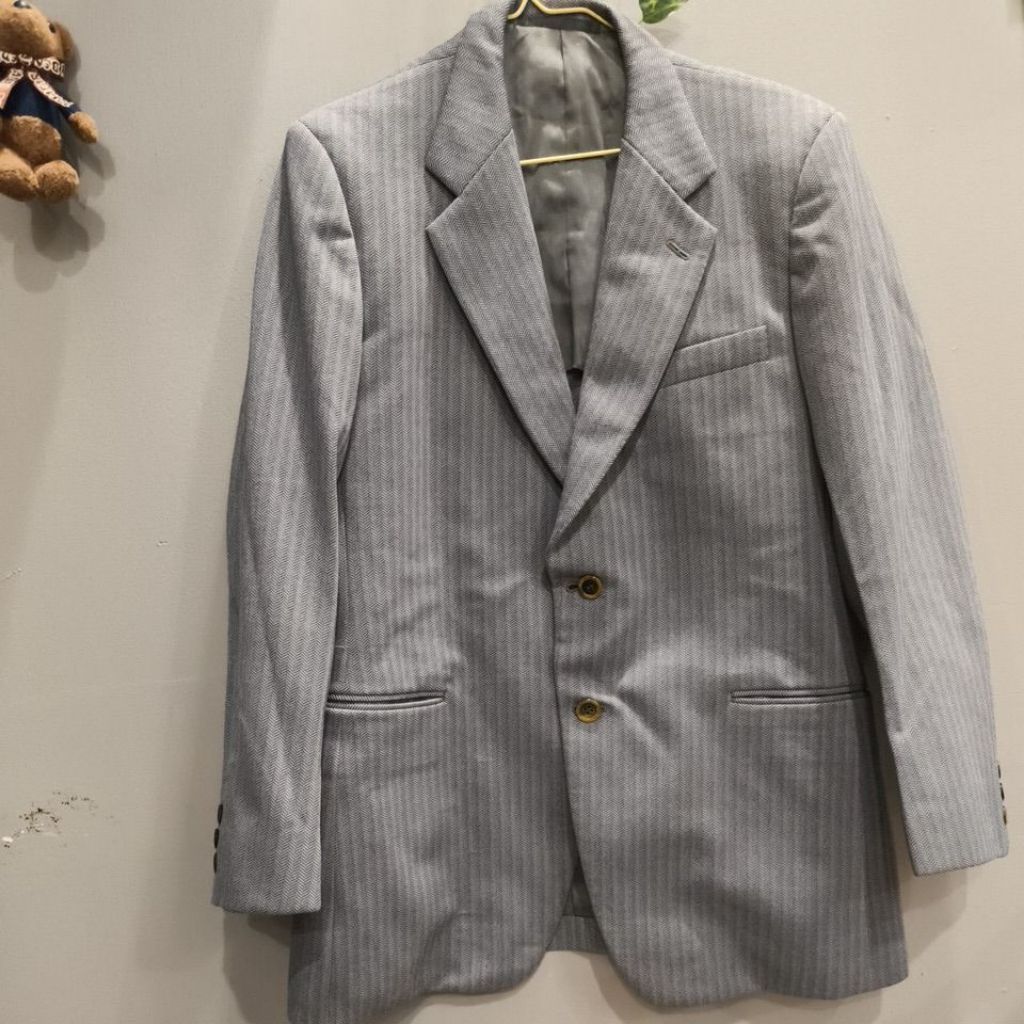 jas tebal pria caesar motif salur prelovd