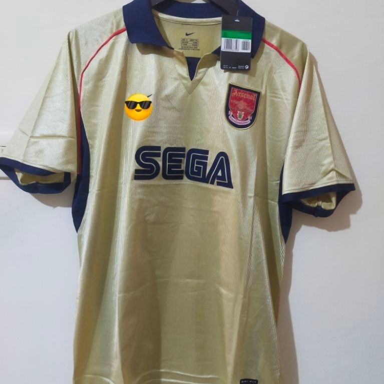 JERSEY ARSENAL RETRO AWAY 2001