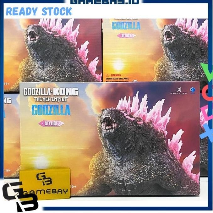 HIYA TOYS Stylist Series None Scale Godzilla x Kong The New Empire Godzilla Evolved Ver. PVC statue 