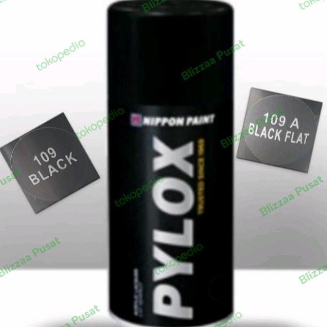 Fice- Pylox Black 109 Hitam Kilap / Pylox Black Flat 109A Hitam Doff Pilox Pylox Aneka Rna Nippon Pa
