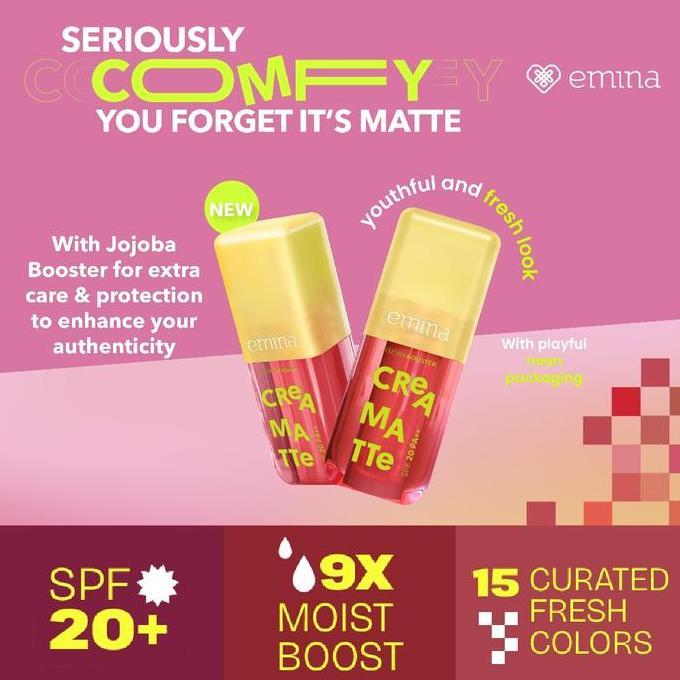 Lovely- Emina Creamatte Lip Cream | Emina Cream Matte