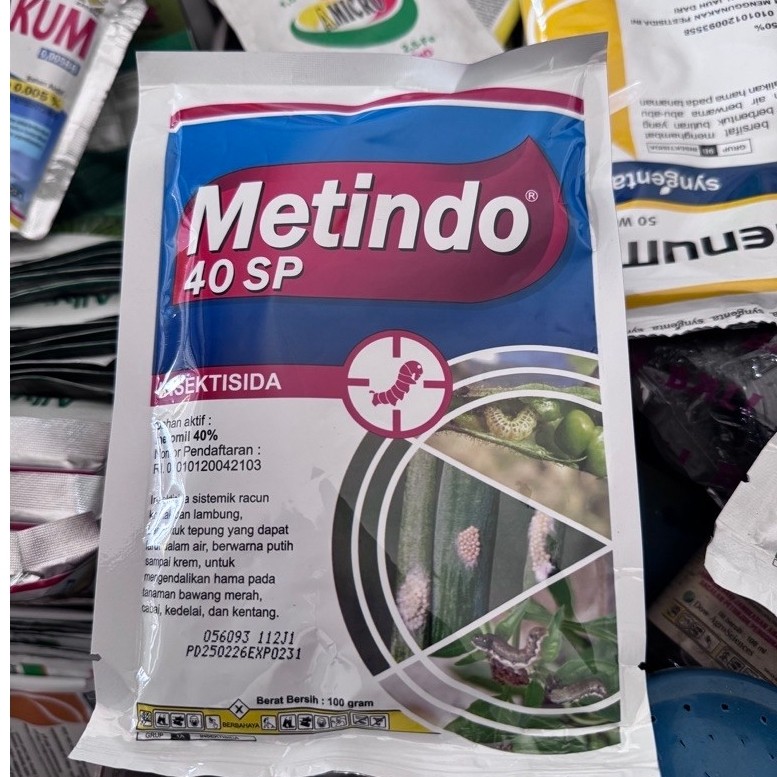 Insektisida METINDO 40SP 100gram Metindo Biru