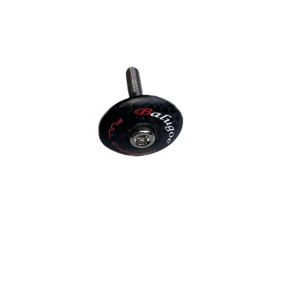 Balugoe Tutup Stem Carbon Top Cap Carbon Tutup Headset stem Carbon Sepeda aksesoris