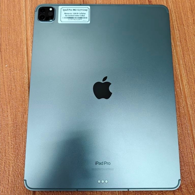 iPad Pro M2 12,9inc 128GB Cellular Inter BeaCukai