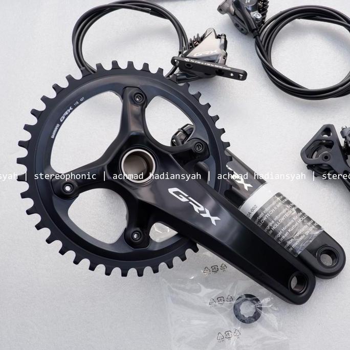 Promo Groupset GRX Hidrolik Crank GRX Single 42T FC-RX810 RD GRX 11speed GRX Diskon