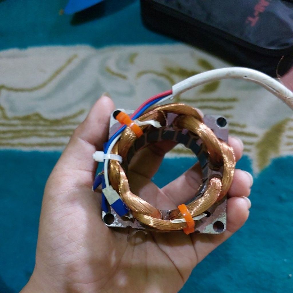Lilitan Dinamo Kipas Angin 16 Inch (RUSAK)