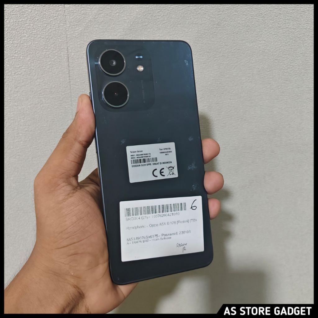 Oppo A5x 6/128 Second handphone