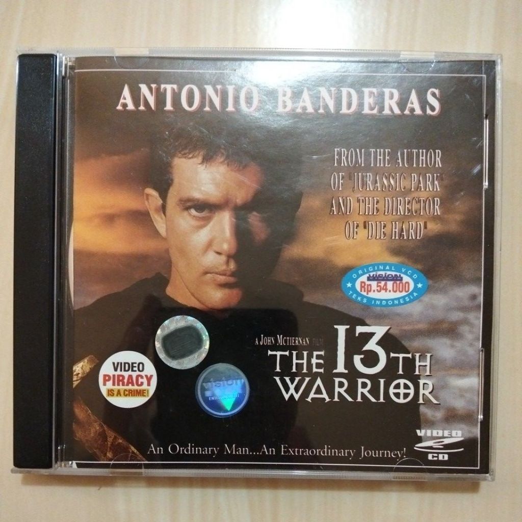 THE  13TH WARRIOR - Antonio Banderas - 2 Disc Original VCD - Bekas Murah Original - C5