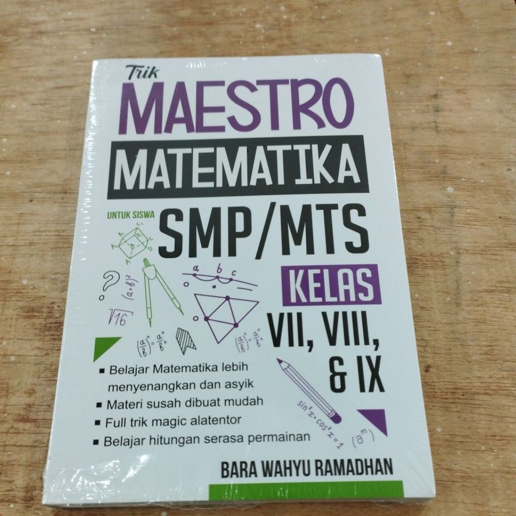 Buku Original Trik Maestro Matematika SMP