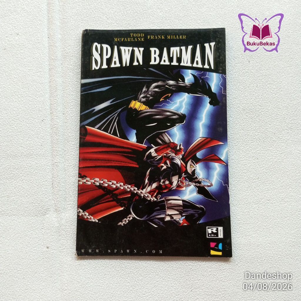 ​(bekas) Spawn Batman _ oleh Frank Miller & Todd McFarlane penerbit PMK Comics Bahasa Indonesia Komi