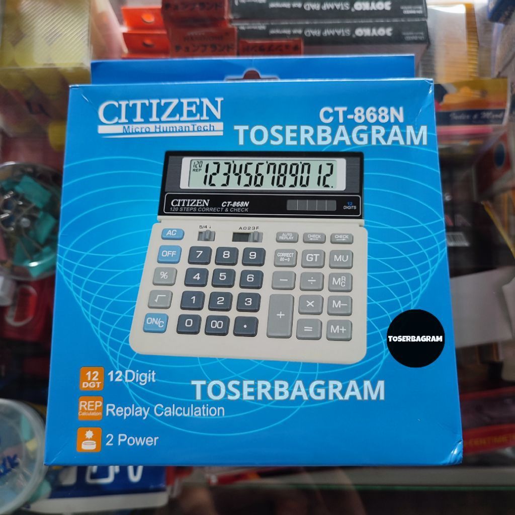 Kalkulator Citizen Check 12 Digit / Kalkulator Citizen
