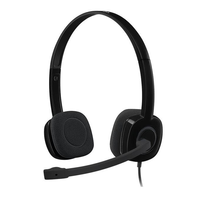 TERBARU - Logitech H151 / H 151 Stereo Headset