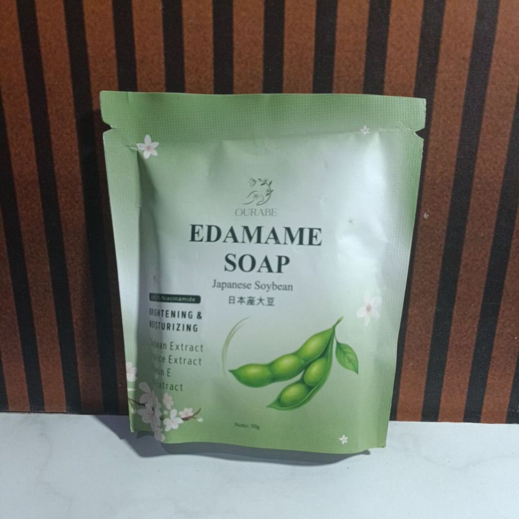 EDAMAME SOAP OURABE Japanese soybean Brightening & moisturizing
