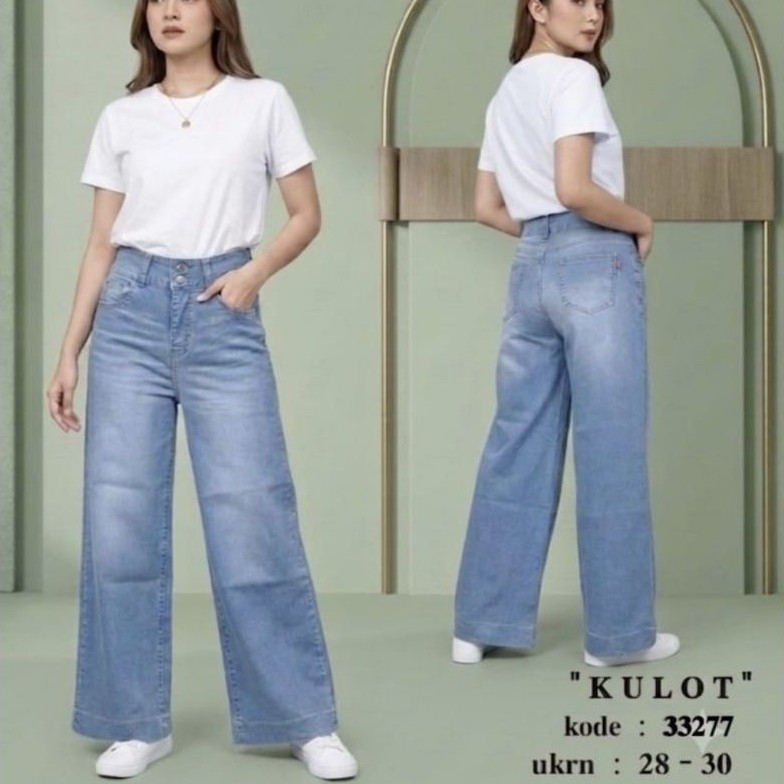 Kulot Kancing 2 ( VJ Jeans)