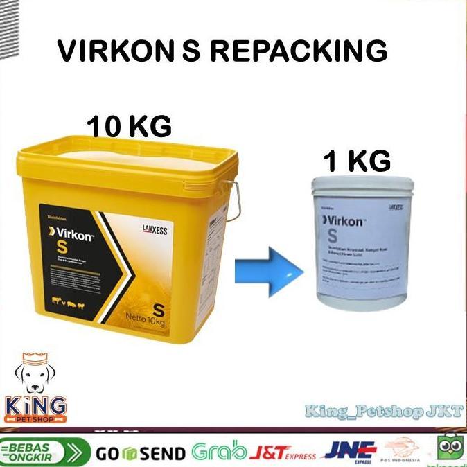 virkon s 1 kg desinfectan